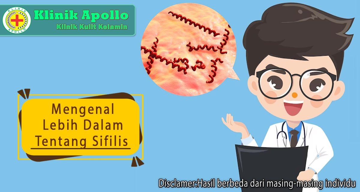 Segera hubungi dokter untuk konsultasi mengenai sifilis lebih lanjut.