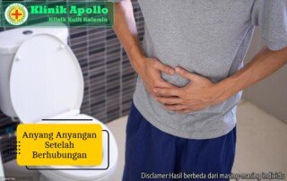 Ilustrasi Anyang anyangan Setelah Berhubungan.