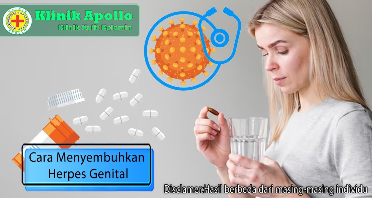 Cara menyembuhkan herpes genital dapat Anda lakukan di Klinik Apollo Jakarta.