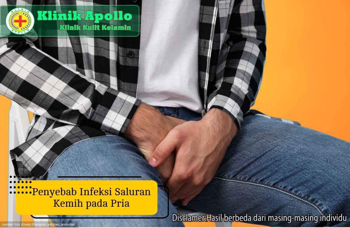 Untuk mengetahui penyebab infeksi saluran kemih pada pria adalah dengan melakukan pemeriksaan medis dengan dokter ahli.