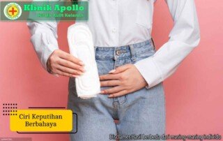 Ilustrasi Ciri Keputihan Berbahaya.