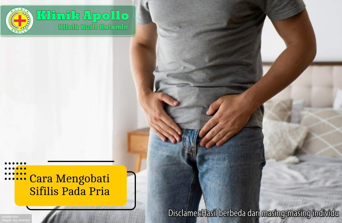 Ilustrasi Cara Mengobati Sifilis pada Pria.