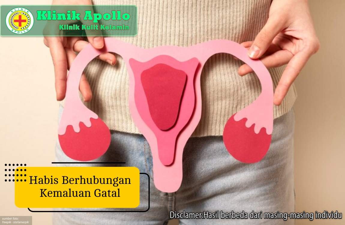 Ilustrasi Habis Berhubungan Kemaluan Gatal.