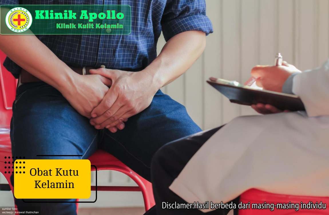 Ilustrasi Obat Kutu Kelamin.