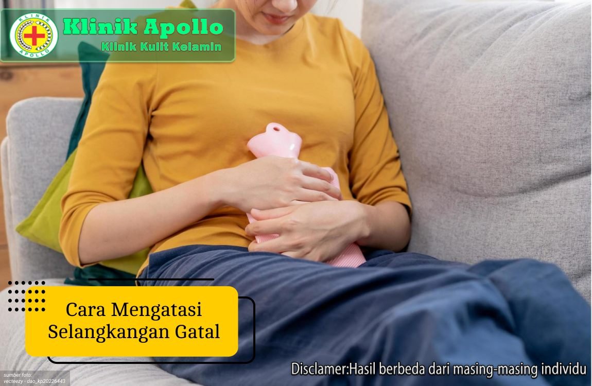 Ilustrasi Cara Mengatasi Selangkangan Gatal.