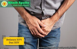 Ilustrasi Bedanya HPV dan HSV.