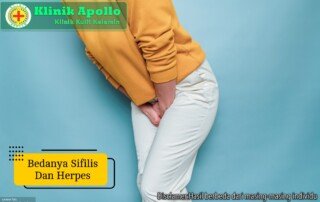 Ilustrasi Bedanya Sifilis dan Herpes.