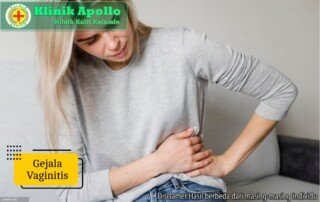 Ilustrasi Gejala Vaginitis.