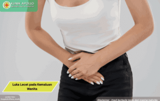 Ilustrasi Luka Lecet Pada Kemaluan Wanita.