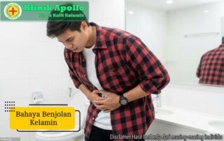 Ilustrasi Bahaya Benjolan Kelamin.