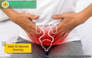Ilustrasi Sakit di Saluran Kencing.