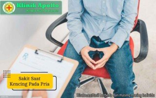 Ilustrasi Sakit Saat kencing pada Pria.