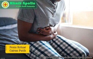 Ilustrasi Penis Keluar Cairan Putih.