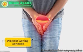 Ilustrasi Penyebab Anyang-anyangan.