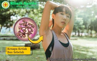Ilustrasi Kenapa Ketiak Bau Sebelah.