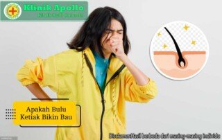 Ilustrasi Apakah Bulu Ketiak Bikin Bau.