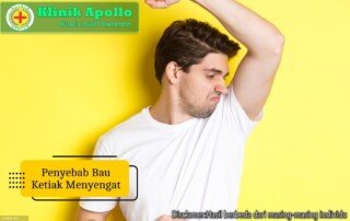 kenali penyebab bau ketiak menyengat
