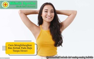 Ilustrasi Cara Menghilangkan Bau Ketiak pada Baju Tanpa Dicuci.