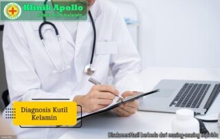 Ilustrasi Diagnosis Kutil Kelamin.