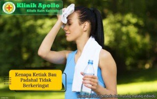 Ilustrasi Kenapa Ketiak Bau Padahal Tidak Berkeringat.