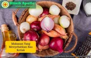Ilustrasi Makanan yang Menyebabkan Bau Ketiak.